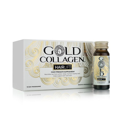 Capelli al collagene d&#39;oro