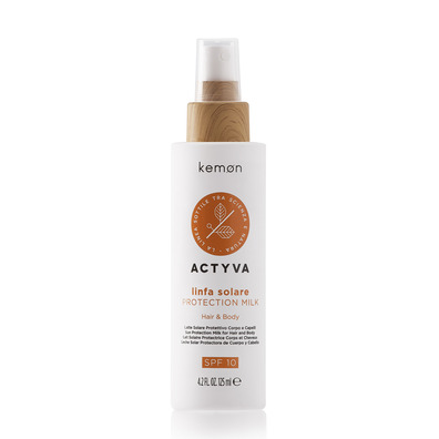 Kemon Actyva linfa solare latte solare spf 10