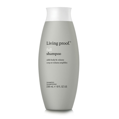 La prova vivente pieno di shampoo