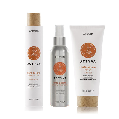 Pack Kemon Actyva Linfa Solare Shampoo + Maschera