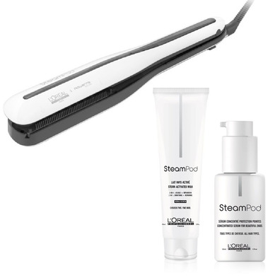Pacchetto Steampod 3.0 + trattamento per capelli fini