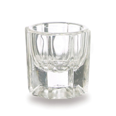 Bicchiere di vetro per mescolare OPI Dappen Dish Vetro Trasparente
